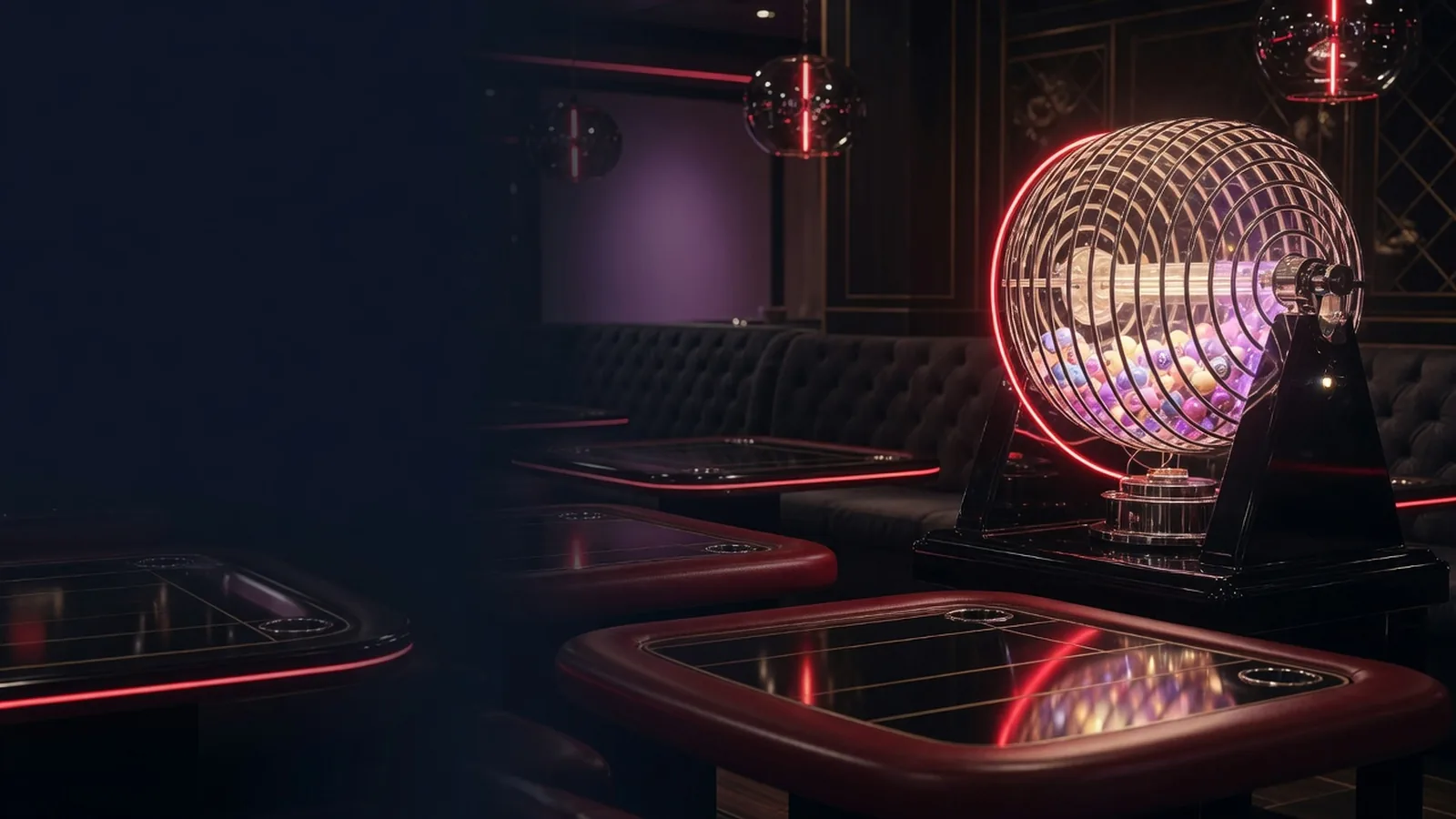 Huzzahwin Bingo lounge